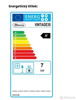 NOVÁ krbová kamna DOVRE VINTAGE 35/E8-E9 - 9