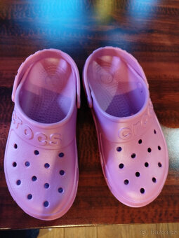 Holínky + nazouváky Crocs vel. 33-37 - 9