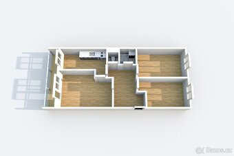 Prodej bytu 3+1 68 m2, Krupka - Maršov, ev.č. 00773 - 9