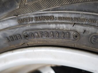 Alu kola 5x114,3 r16 zimní pneumatiky 215/65 r16 Falken 8mm - 9