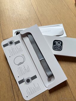 Apple Watch 10 46mm GPS stříbrné - 9