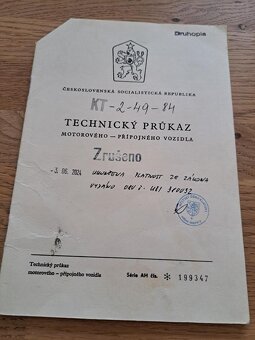Prodám Jawa 250 Sport, typ 590, r.v.1965, kola 19". - 9