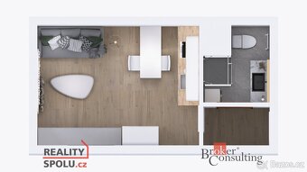 Prodej, byty/1+kk, 21 m2, Sokolovská, 32300 Plzeň, Plzeň-měs - 9