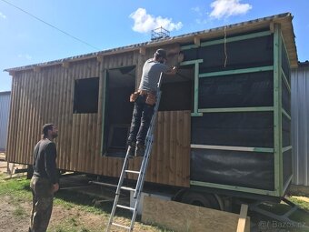 Nová dřevěná maringotka tiny house - 9