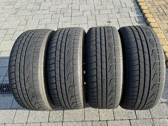 BMW X3 originál ALU kola + zimní pneu 245/50 R18 - 9