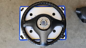 Tříramenný kožený volant včetně airbagu na VW Lupo - 9