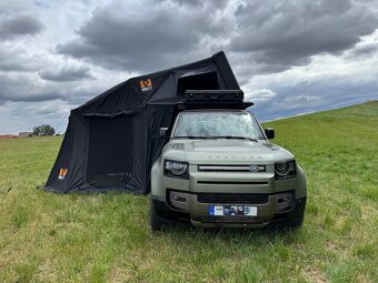 Střešní stan celohliníkový PROOFF Rila + předstan s podlahou - 9