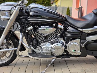 Yamaha XV 1900 Midnight Star, serviska, padací rám, brašny - 9