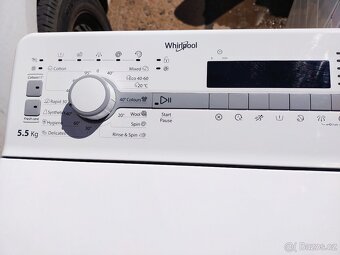 Prodám dig.pračku zn.WHIRLPOOL-5,5 kg--ZDARMA DOVEZU--- - 9
