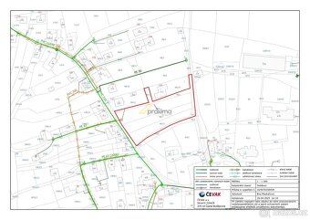 Prodej pozemků k zastavění rodinnými domy, 4792 m2, Soběnov - 9