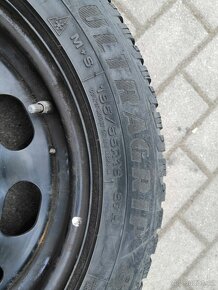 433. Plechové disky a Zimní pneu BMW 5x120 s TPMS - 9