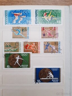 Album známek - olympijské hry 1920 - 2002 - 9