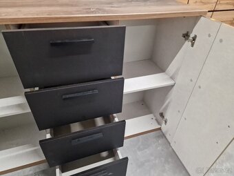 Komoda Nová Lamino 40x132 výška 95 cm - 9