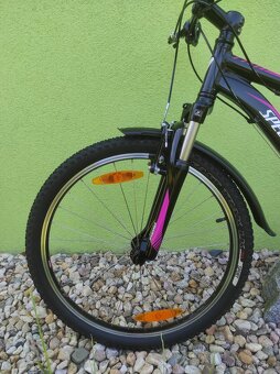 Značkové dětské kolo SPECIALIZED 24" (černá/fialová) - 9