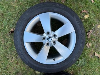 Letní pneu 215/55/17 + disky Škoda Karoq - 9
