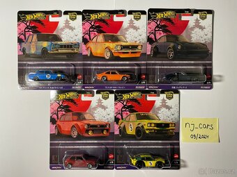 Hot Wheels Premium celé sety (USA karty) - 9