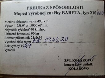 Babetta 210 - 9