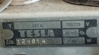 Staré rádio TESLA TALISMAN - dekorace, do sbírky, na díly aj - 9
