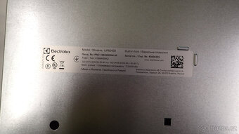 Indukční DESKA ELECTROLUX 300 LIR60433 nové čti - 9
