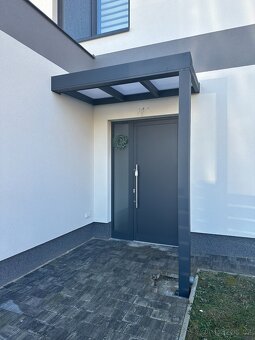 Hliníkový přístřešek nad vchodové dveře 150 x 110 - 9