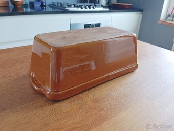 VELMI KVALITNÍ KAMENINOVÁ FRANCOUZSKÁ ZAPÉKACÍ FORMA - 9