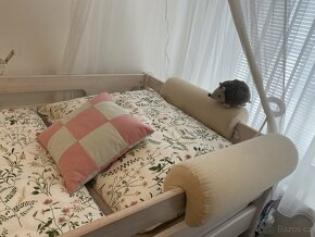 Dětská postel z masivu, schody s úložným prostorem - 9