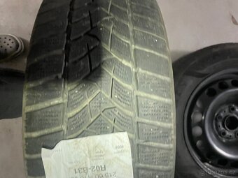 Plechové disky (VW Passat B8) zimní pneu 215/60 R16 - 9