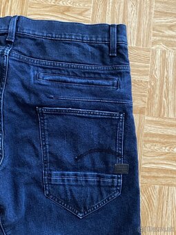 panske dzinove sortky,kratasy g-star raw d-staq velkost W35. - 9