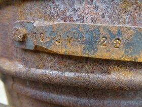 Grilovací přenosné ohniště z disků - 9