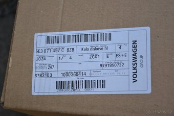 Škoda Octavia IV- 17 NOVÉ orig.ALU disky 7x17,5x112 - 9