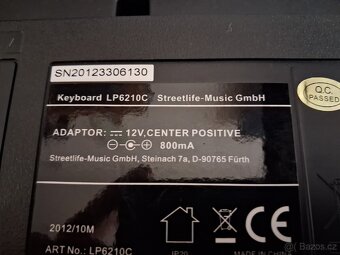 Klávesy LP 6210c. Keyboard - 9