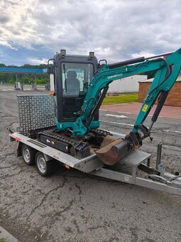 PŮJČÍM MINIBAGR SUNWARD SWE20F – 2200 Kč/den - 9