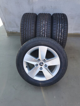205/55R16 ALU KOLA OCTAVIA III 6,5x16 5x112 ET46 NOVÁ SADA - 9