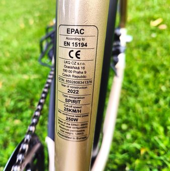 Elektrokolo EASYBIKE SPIRIT baterie 480Wh, stav nového kola - 9