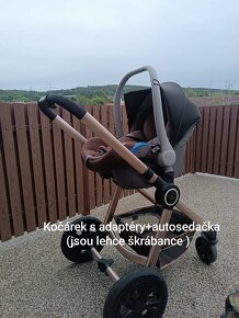 Kočárek + autosedačka - 9