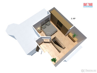 Prodej bytu 3+1, 71 m², OV, se zahradou a garáží, Jirkov - 9