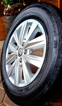 alu R17 5x120 orig. VW Crafter, pneu 235/60C, ako NOVÉ - 9