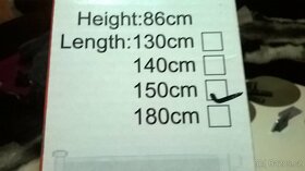 NOVA rolovaci cerna zabrana do dveri do 150cm - 9