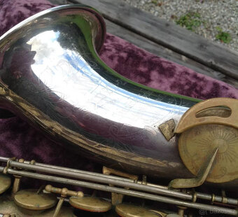 King Super 20 Silver Sonic tenor saxofon H.N. White Co. Clev - 9
