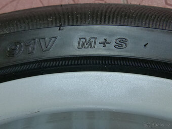 Celoroční alu sada disky kola originál Fiat 4x98 7Jx16 ET31 - 9