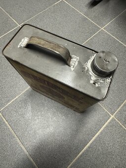 Stará plechovka od oleje Shell - 9