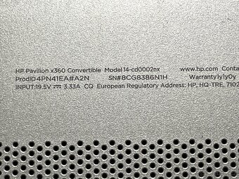 Notebook HP Pavilion x360 - 14" dotykový - 9