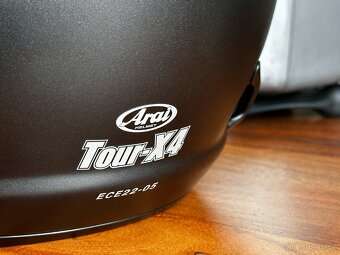 ARAI TOUR-X4 Frost black vel. S + Plexi TX - 9