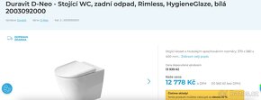 WC mísa Duravit neo-stojící - 9