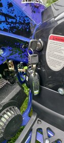 Nová modrá dětská čtyřkolka M-GADE E-start - 9
