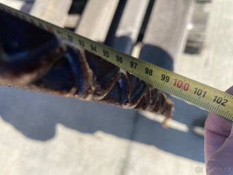Prodám šnekový vrták – Ø 1000 mm, délka 2 m - 9