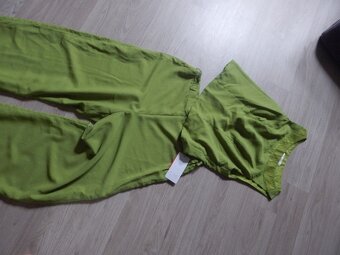 letní kalhotový kostymek vel. XL - 9