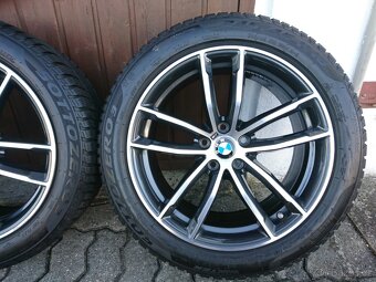 BMW 5 G30,31 M662 originální zimní alu kola 245/45/R18 5x112 - 9