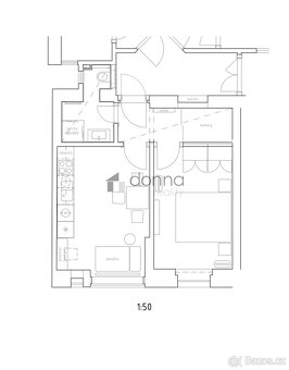 Pronájem bytu 2+kk, 41m², ul. Slezská, Praha 2 - Vinohrady, - 9