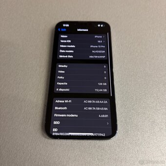 iPhone 13 Pro 128GB sierra blue, jako nový bez škrábance - 9